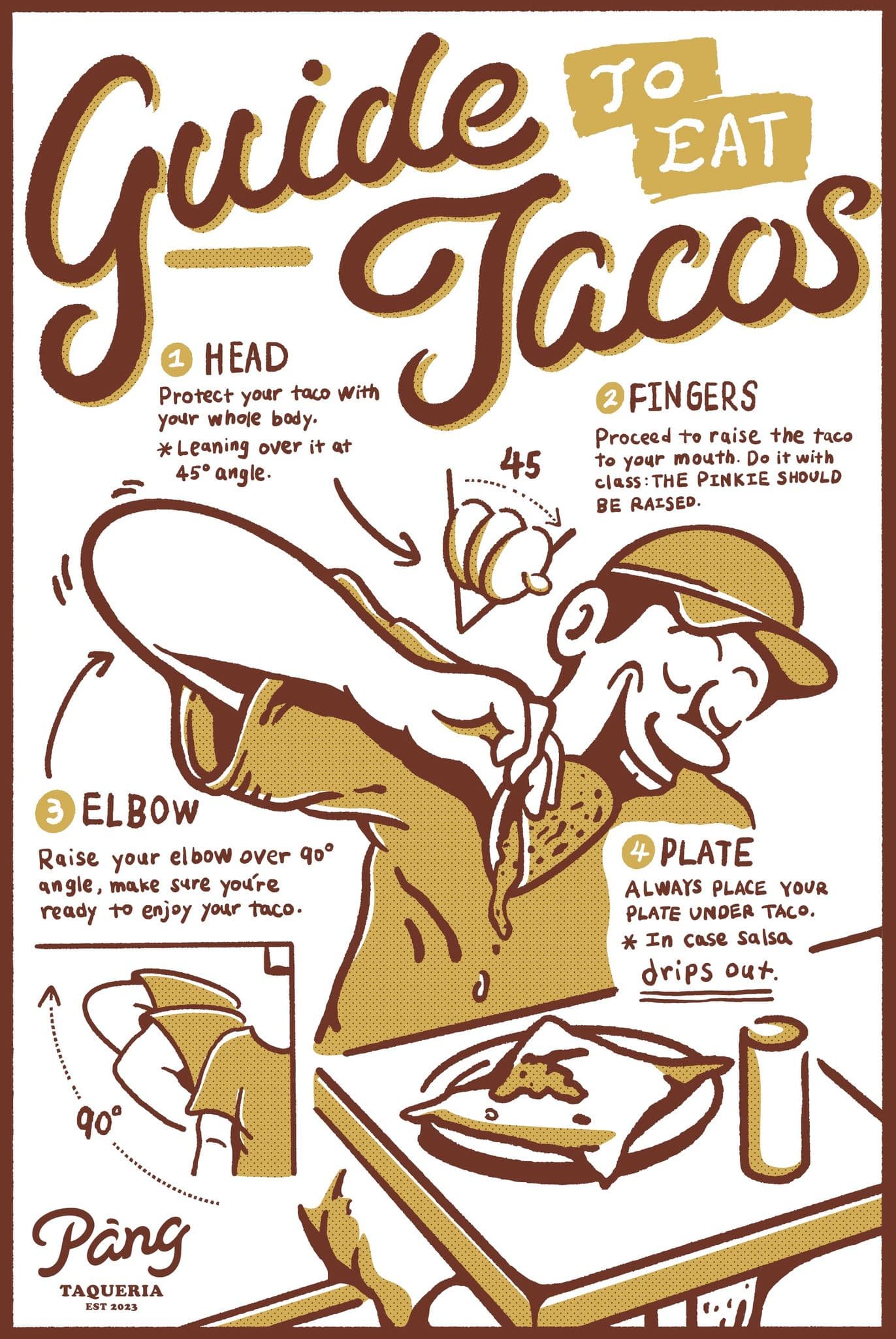 2024米其林必比登推薦！暖男系墨西哥玉米餅專賣店「PANG TACO」在大安區！享用滿滿拉丁美洲異國風情